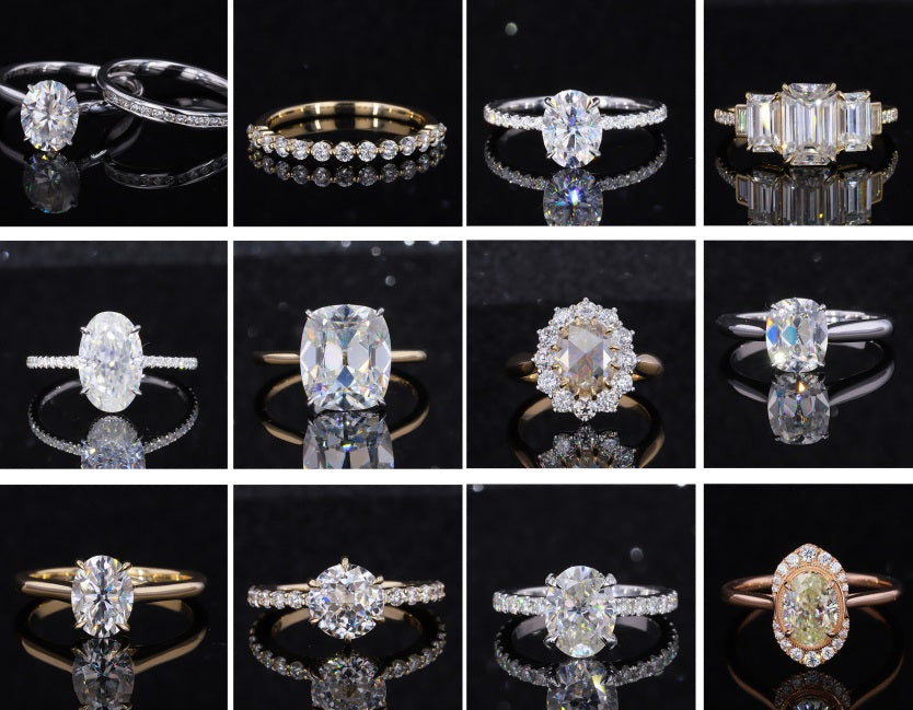 Are there any limitations for lab-grown diamonds in jewelry?