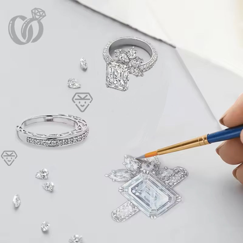 What is a custom-made engagement ring?