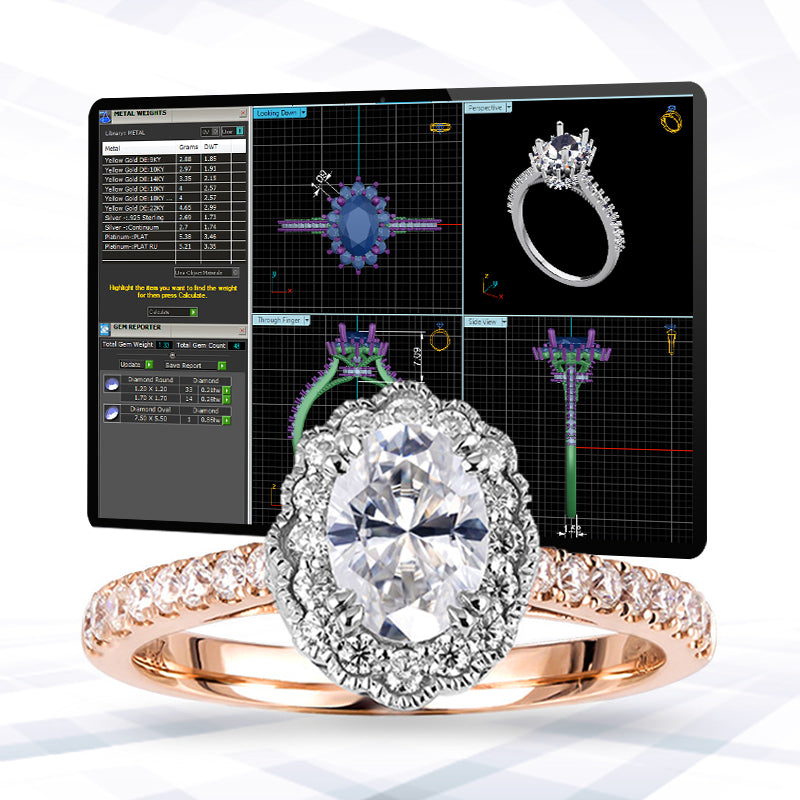 How do you choose the right jeweler for a custom engagement ring?