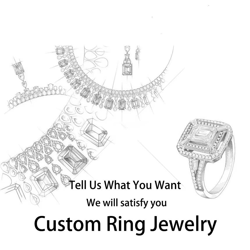 How do you start the process of creating a custom engagement ring?