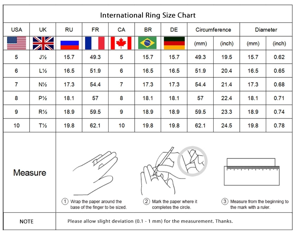 How do you determine the right ring size?