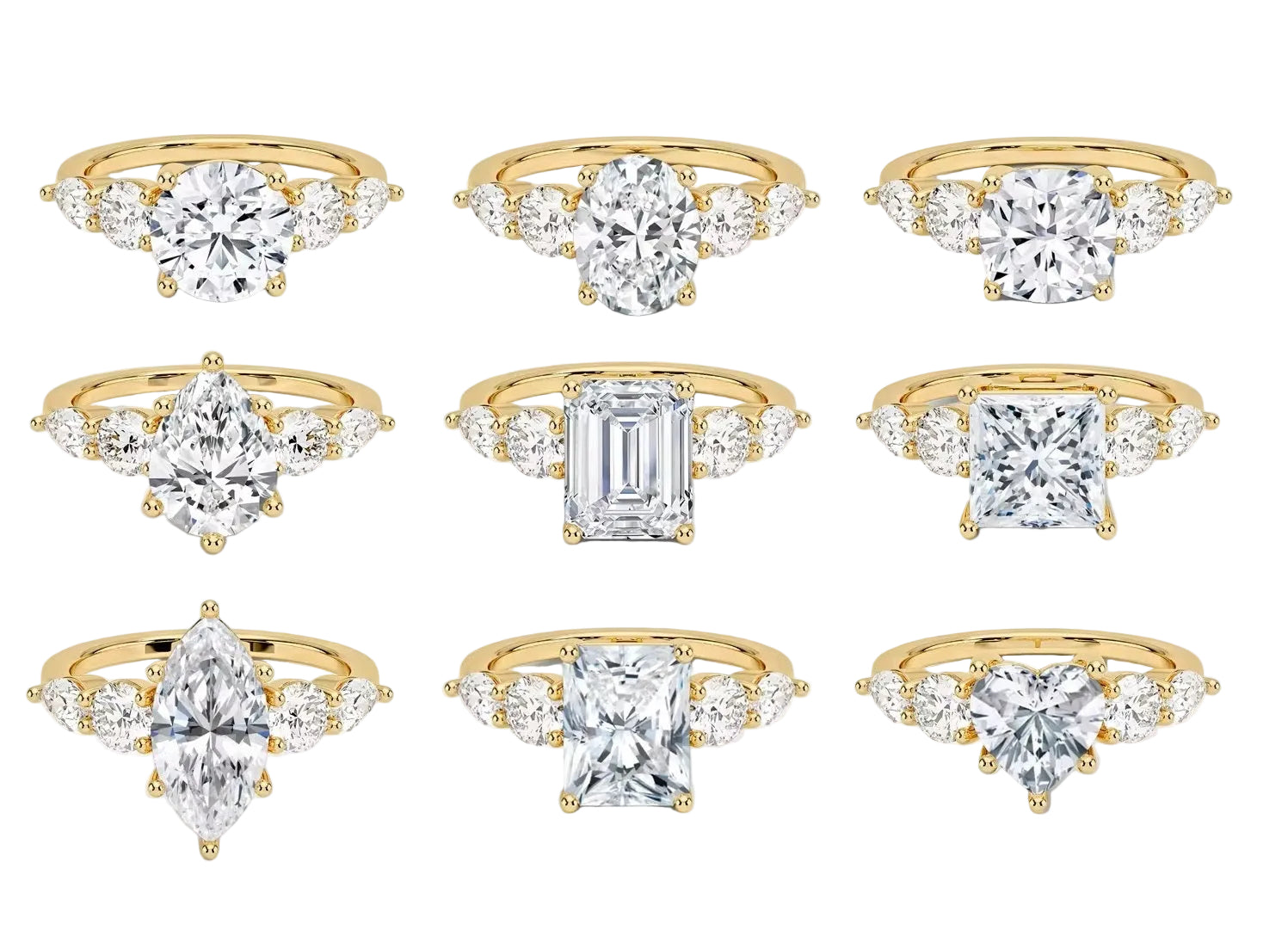 Accent Brilliance Rings
