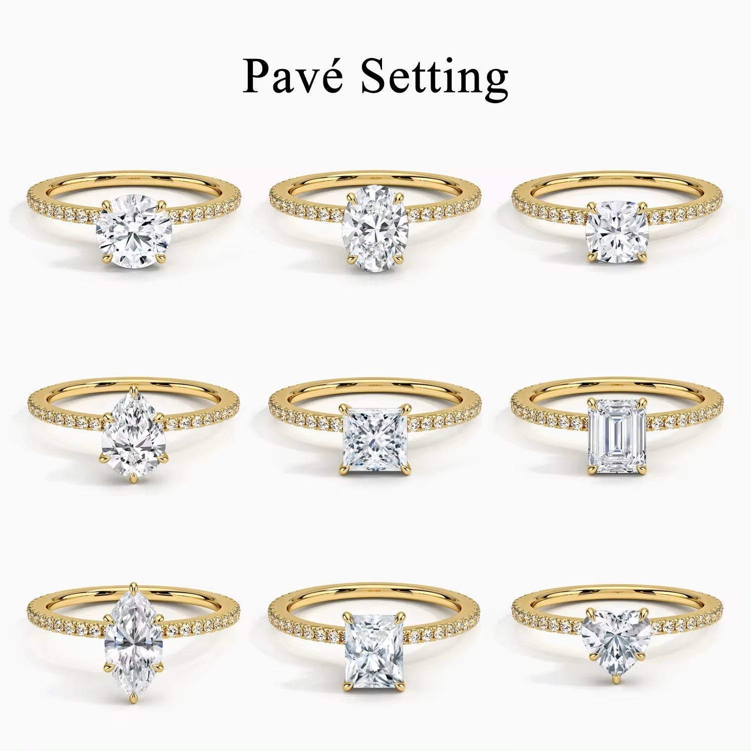 Pavé Rings