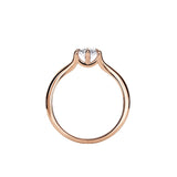 Marquise cut Moissanite lab grown diamond engagement ring round shank with a four claw setting, on a gold band, against a white background.Moissanite engagement ring cape town south africa grand diamonds ralph jacobs jeulia 