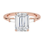 The Emerald Grandeur ring in luxury LED jewelry box affordable luxury Cape Town