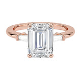 The Emerald Grandeur ring in luxury LED jewelry box affordable luxury Cape Town