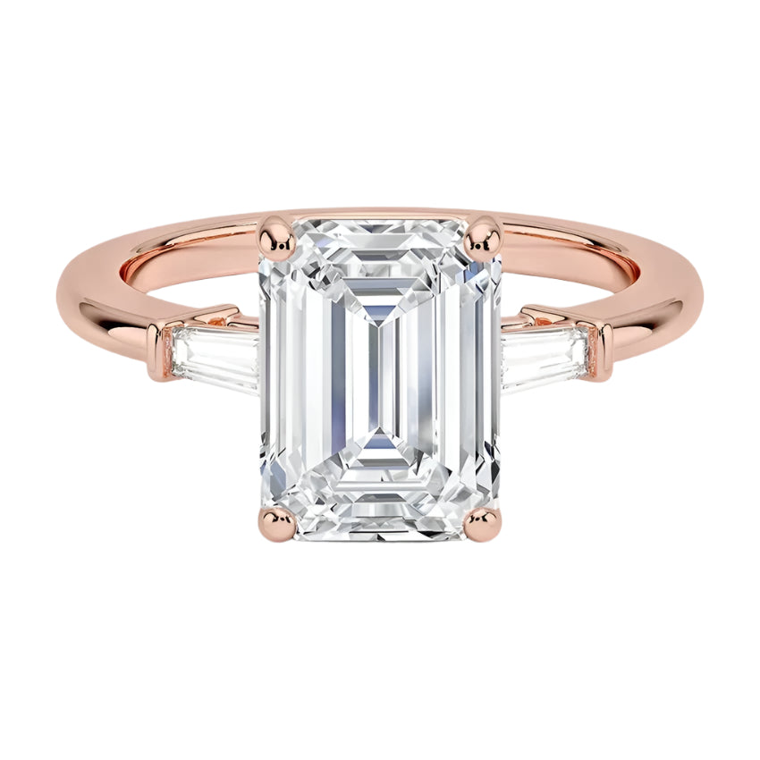 The Emerald Grandeur ring in luxury LED jewelry box affordable luxury Cape Town