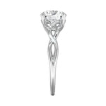 High-resolution jewelry render of the Round Ornate Infinity ring showcasing professional weaving and alignment.