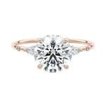 The Round Petal Harmony ring in luxury LED jewelry box affordable luxury SA