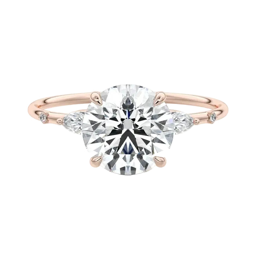 The Round Petal Harmony ring in luxury LED jewelry box affordable luxury SA